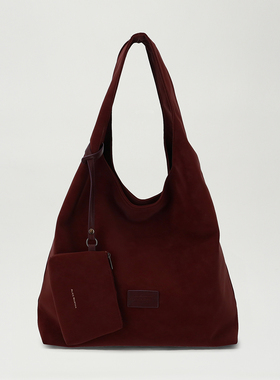 韩国alice martha秋冬女hobo包流量包大容量单肩通勤包学生上课包