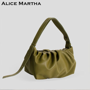 韩国ALICE MARTHA女单肩斜挎云朵包轻盈通勤女包小众设计感包包