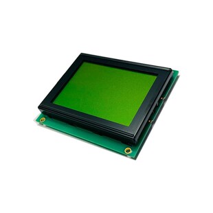 12864液晶显示屏 AIP31107驱动 黄绿蓝可选 78X70COB 12864点阵屏
