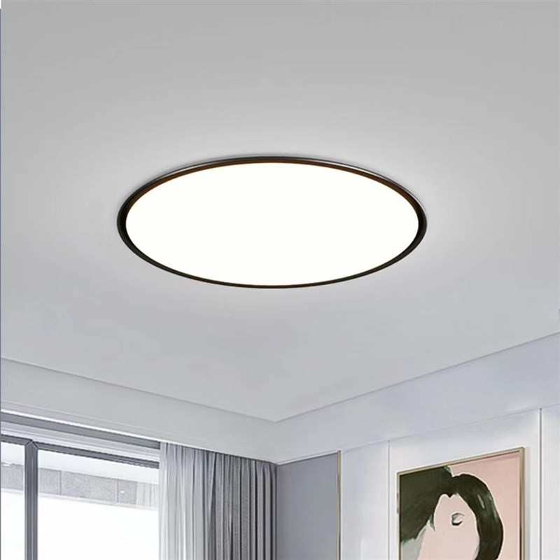 客厅主灯现代简约超薄极简家用大气广东中山吸顶灯具全屋套餐组合