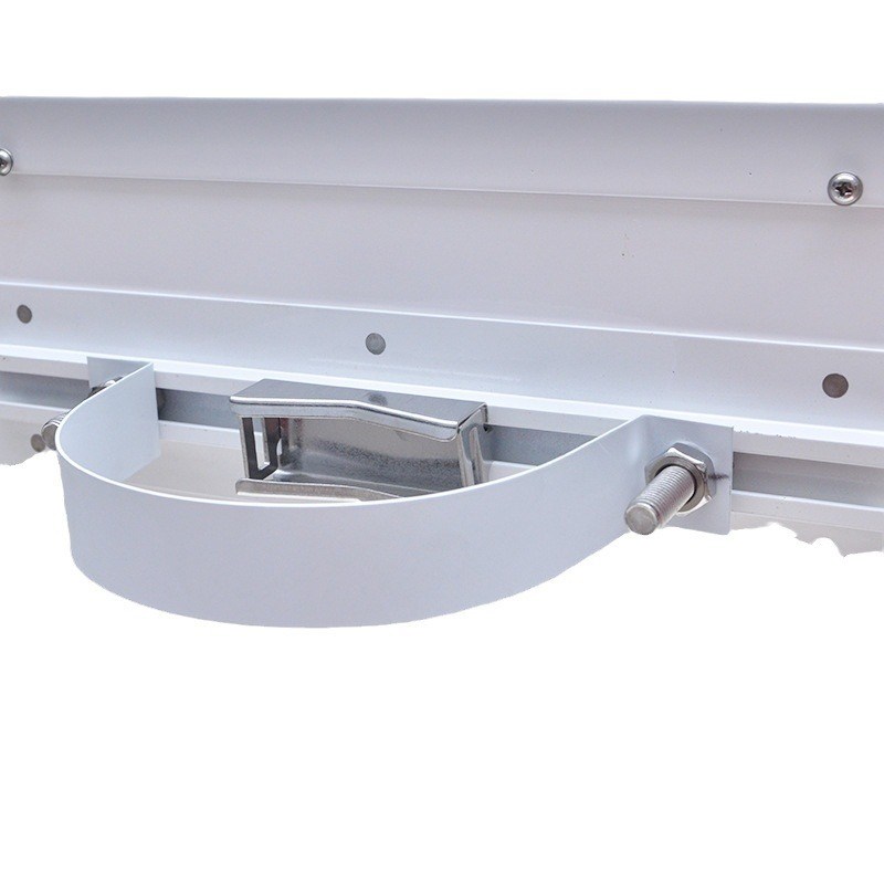 配电室外箱挂杆不锈钢半圆管卡/U型抱箍76/89/114mm立杆专用