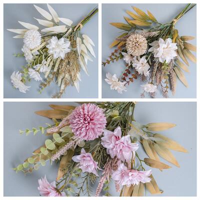 瑟雅小丽华手札仿真花厂家装饰花婚庆手捧花束墙饰墙挂CF01236A