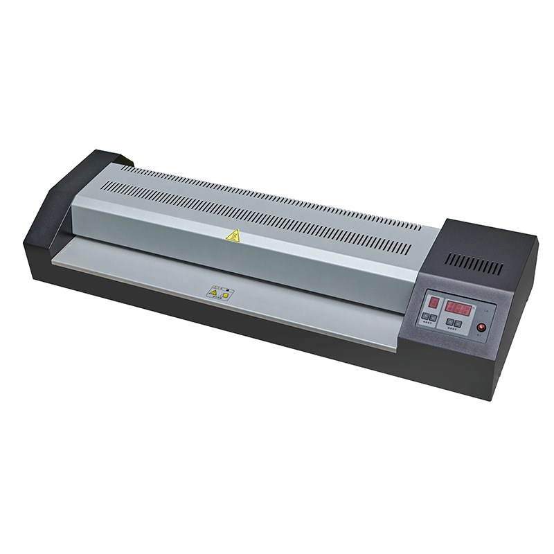 批发A4塑封机冷裱机双用铁壳过塑机A3  320相片封塑机