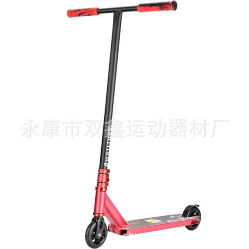 跨境花式成人滑板车青少年炫酷运动特技车两轮刷街脚踏极限滑板车