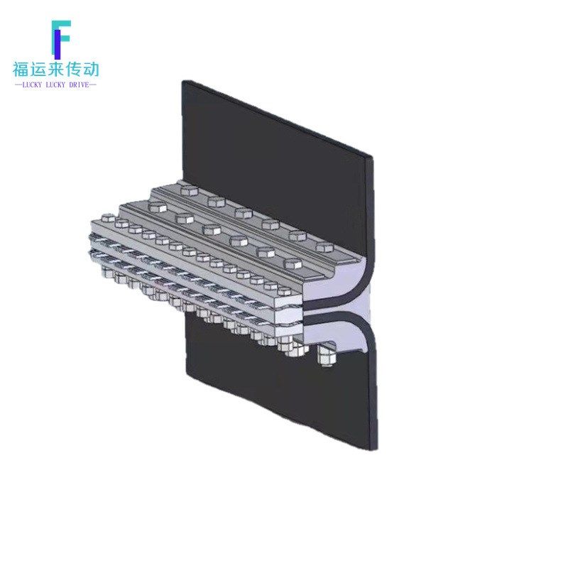 钢丝绳皮带铝合金夹具 皮带接头 斗提机夹板 提升机夹具 N-TGD