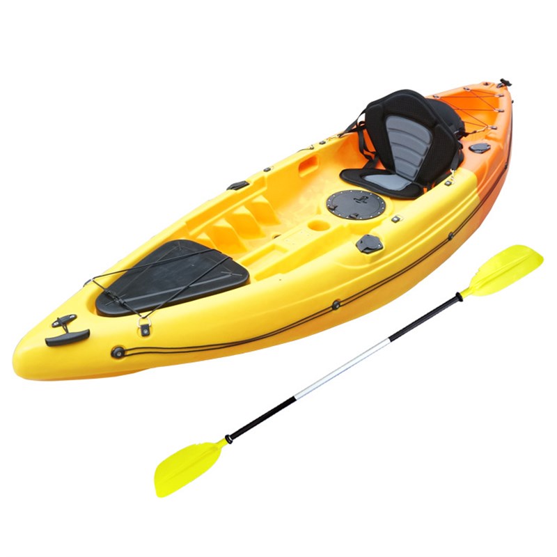 厂家供应水上休闲钓渔船 独木舟橡皮艇皮划艇平台舟硬艇塑料船