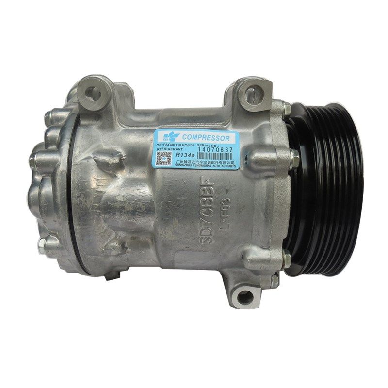 标至407 607雪铁龙 C5汽车空调压缩机泵9648138680 6453WY SD7C16