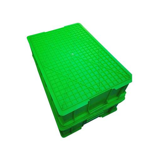上海塑料收纳箱堆叠物流箱 500*380*250货架工具箱物流周转箱