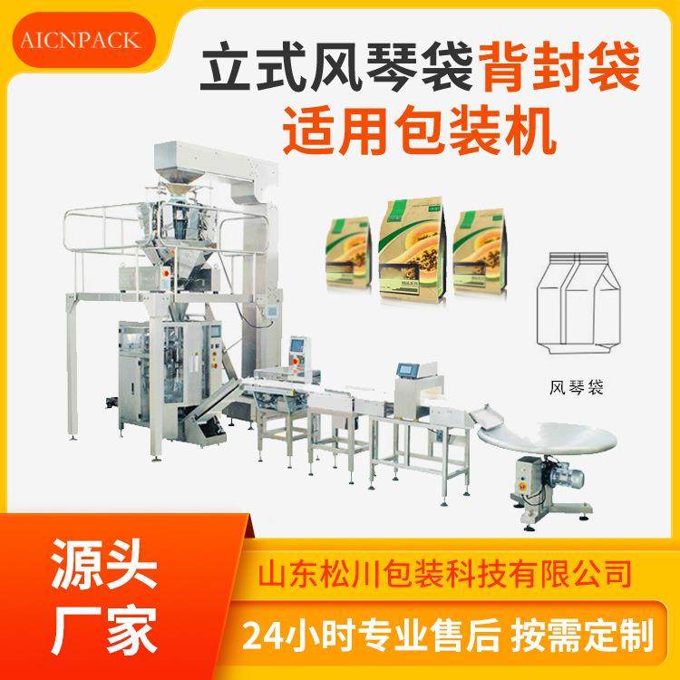 立式风琴袋背封袋适用包装机一体化立式调味粉包装机