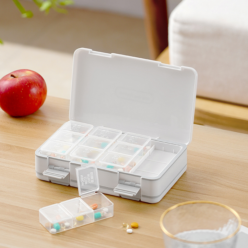 药盒药品分装盒吃药提醒盒分药器