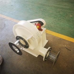 塑料防腐风机4 72PP离心风机7.5kw聚丙烯风机氯化氢尾气风机