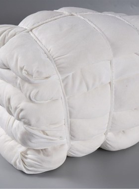 白色涤棉擦机布 工业抹布擦机碎布白色棉质吸油吸水10公斤/件