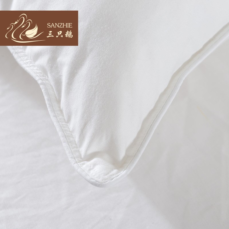 鹅毛羽绒抱枕芯内胆沙发靠垫芯45x45x50羽毛靠枕芯酒店腰靠背方形