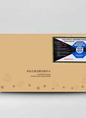 物流防震标签冲击碰撞监测指示Shockwatch2不可逆防不干胶防倾斜