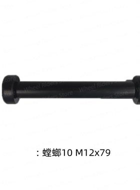电动滑板车Mantis8   M10*81 M1G2*79 双螺丝螺栓前后摆臂对接配