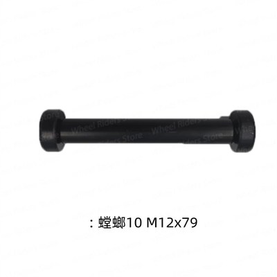 电动滑板车Mantis8   M10*81 M1G2*79 双螺丝螺栓前后摆臂对接配