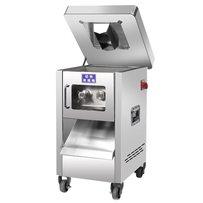 切肉机商用电动i大功率不锈钢多功能切菜切肉片肉丝切肉丁机肉店