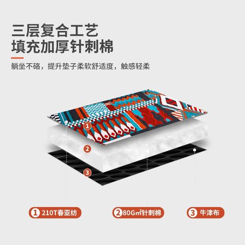 内垫帐篷加厚防潮六角 八边u形240户外露营地垫子野餐沙漠布垫防