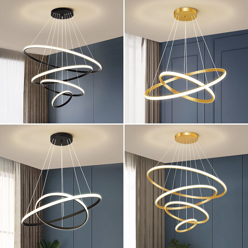 KKK客厅吊灯现代简约大气2024新款灯具大全餐厅卧室大灯LED吸顶灯