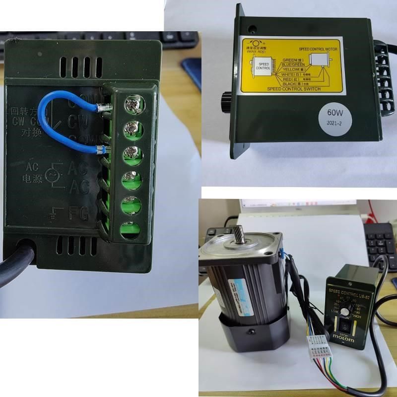 US-52调速器单相220V交流电机控制盒6/15/4F0/60/90/120/250/300W