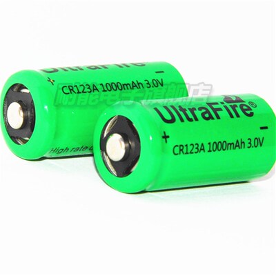 包邮 动力型3V16340/CRu123A锂电池3V相机测距仪17345充电器套装
