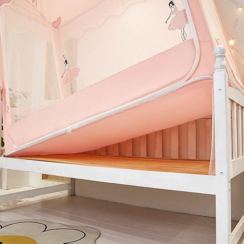 新款儿童床防摔蚊帐家用r婴儿防掉床蒙古包全包底拼接床可定制尺