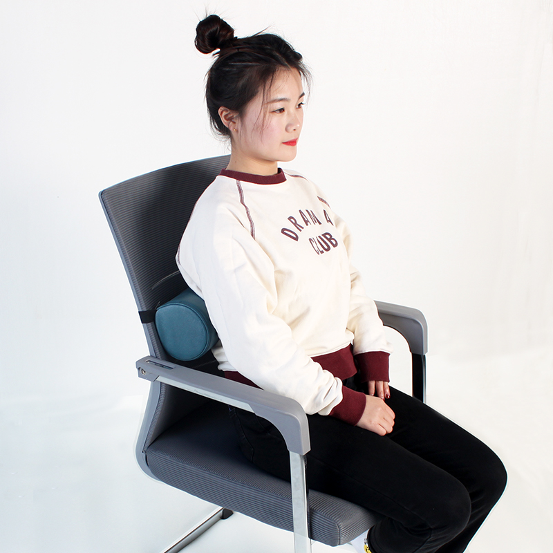 工厂直销麦肯基疗法腰p部支撑卷圆柱形护腰枕办公室靠垫座椅腰垫