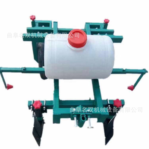 四轮配套地膜覆j盖机 自走式覆膜机手扶绿色地膜覆盖机