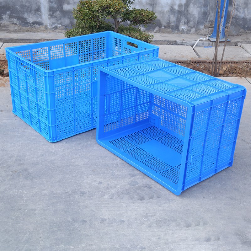 东焱现货1米加厚塑料周转筐  生鲜蔬菜水果塑料筐 物流塑料分拣筐