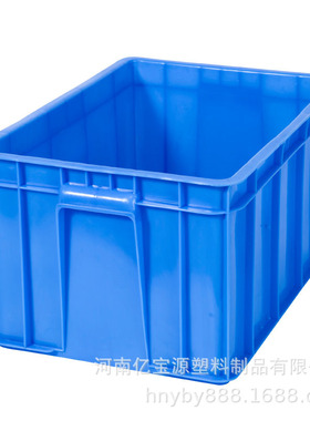 32号周转箱 斜插式红色塑料 带盖子带锁运输周转箱