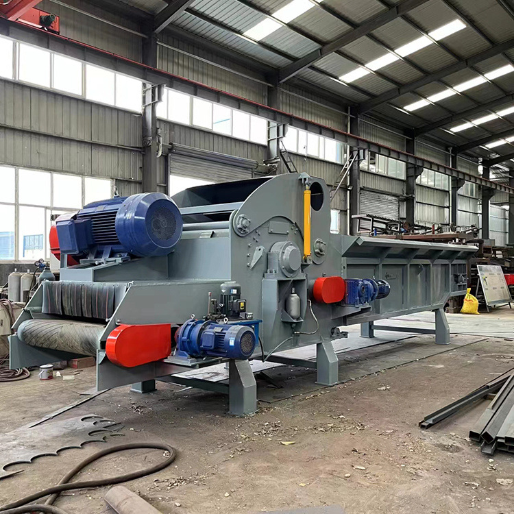 移动单板葡萄藤粉碎机 综合圆木废料破碎机 木条木块打碎设备