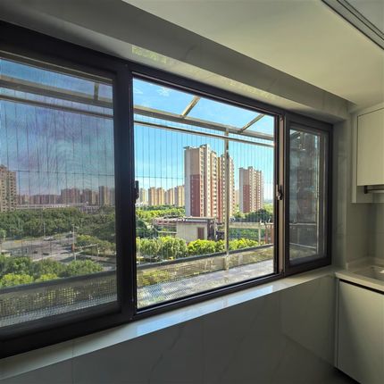 优选隐形防护网高层防坠楼钢丝儿童阳台窗户防护网防盗定制免费测