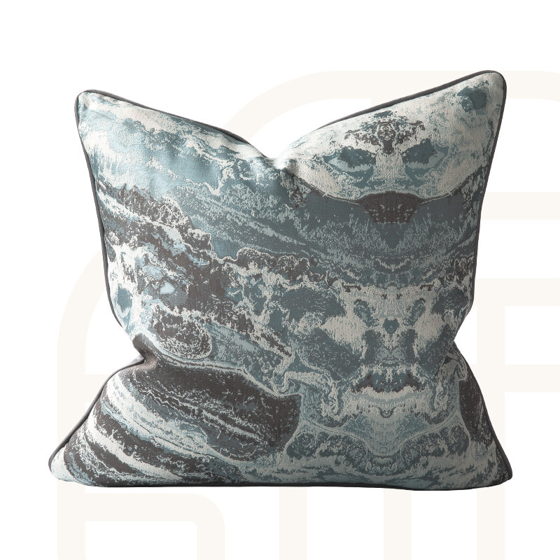 优选【满缘】新中式轻奢抱枕含芯样板房软装布艺沙发靠枕靠垫床头