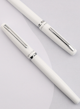 优选MOONMAN末匠-行知钢笔学生书写练字金属烤漆卡通印花特细美工