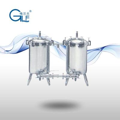 304不锈钢压缩空气精密过滤器滤芯式汽水分离器除水除油除杂