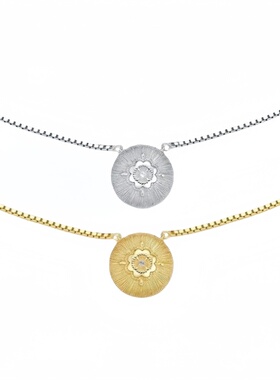 圆豆雏菊项链女轻奢小众