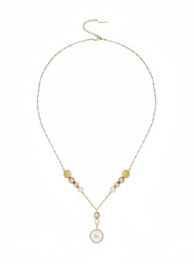 新款驰光岁语小马金币长款项链