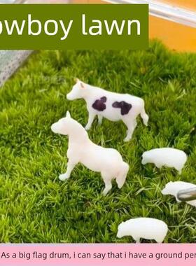 我的牛马小草坪摆件适合打工人养的迷你解压微景观办公室工位装饰