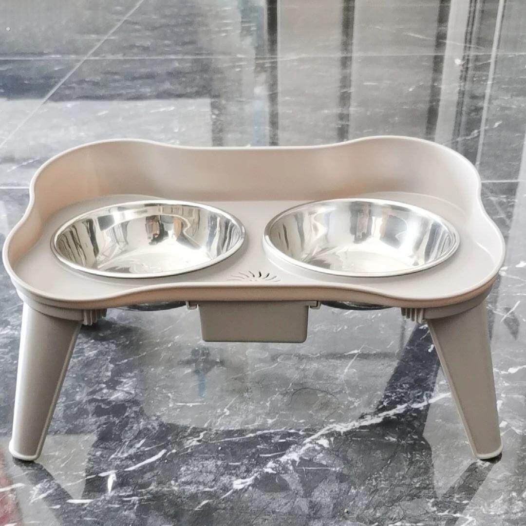 狗碗护颈双碗大中型犬狗碗架桌子碗狗食盆猫碗饭盆饭碗高脚碗