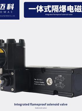 一体式防爆电磁阀 隔爆电磁阀 CT6 DC24V AC220V KXD-2000X