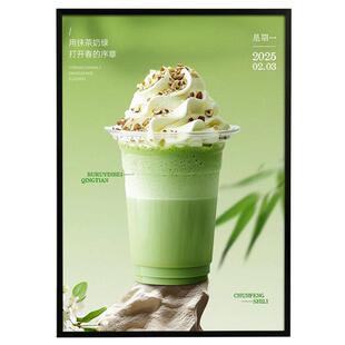 免拆铝合金画 画框窄边可换贴墙海报框免打孔抽拉开 启式广告框定