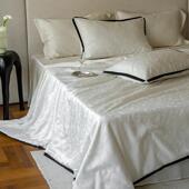 意大利进口100支天丝夏凉被提花四件套空调被别墅水洗被芯夏季