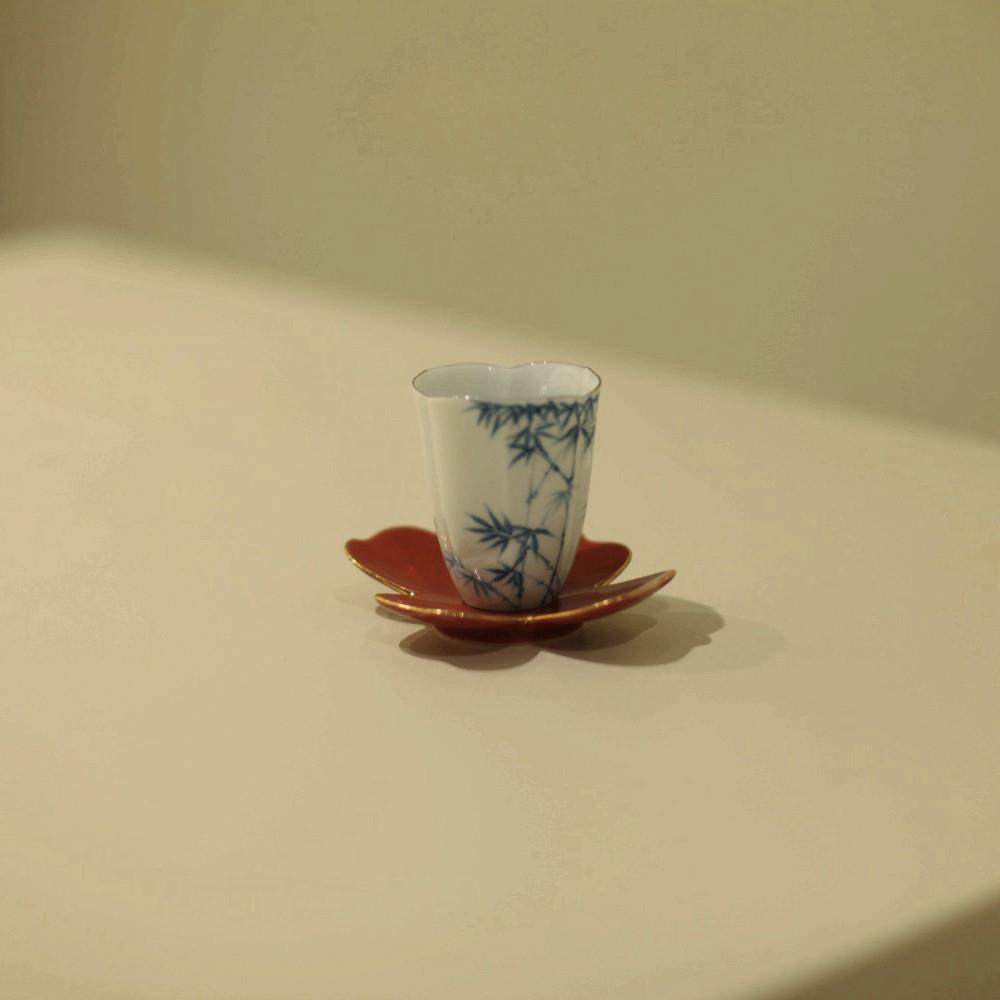 |竹逸|荷口闻香杯 聚香杯 手绘品茗杯 高身杯 客杯 杯垫 釉下彩,餐饮具,茶杯,淘宝优惠券,粉丝福利购,淘宝优惠卷