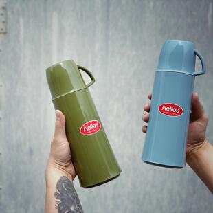 德国HELIOS玻璃内胆保温壶网红款野餐露营家用冬季礼品情侣保温杯