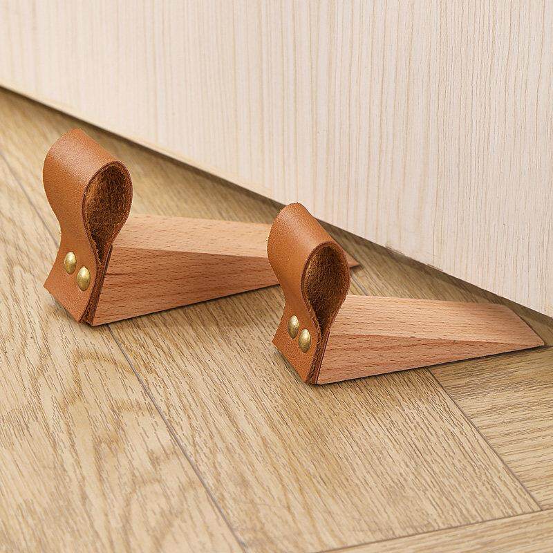 实木创意防风门挡门塞挡门器门顶阻器防撞门门楔器塞子卡门免打孔