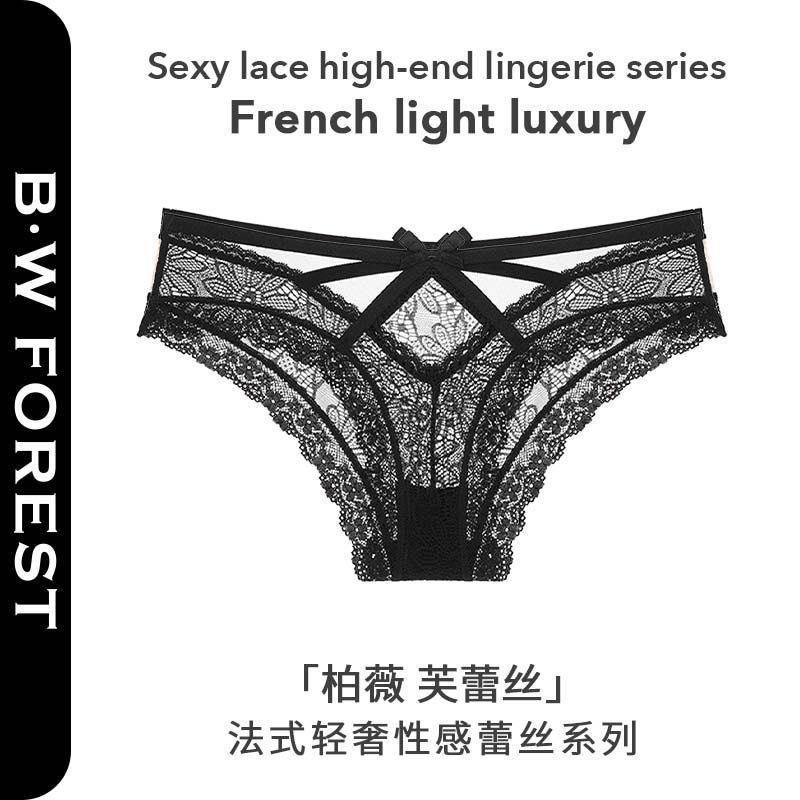 维多利亚黑色性感蝴蝶结蕾丝内裤女士2025新款超薄透气低腰三角裤,女士内衣/男士内衣/家居服,女三角裤,淘宝优惠券,粉丝福利购,淘宝优惠卷