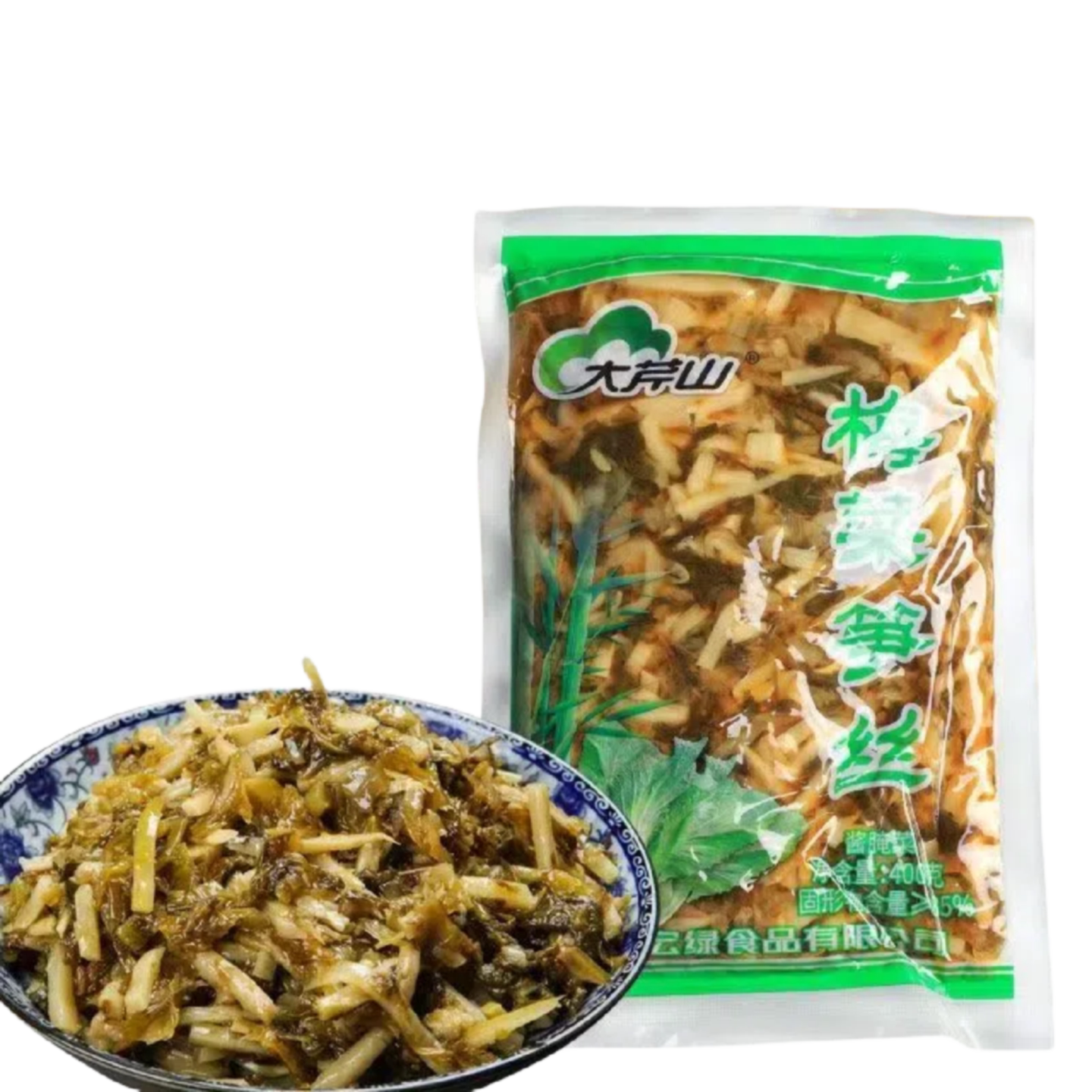 大芹山400g梅菜笋丝大包装整箱即食小菜咸菜酱菜泡菜福建下饭配粥