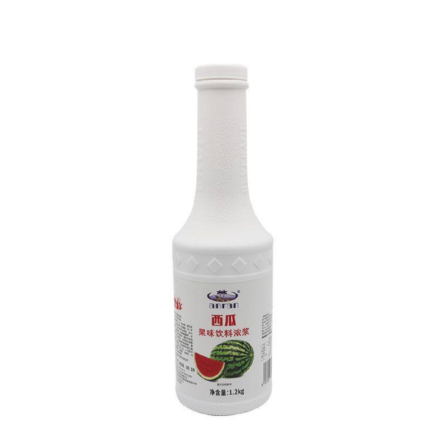 安然果酱果乐多西瓜汁浓缩商用1.2kg奶茶店12瓶更优惠划算