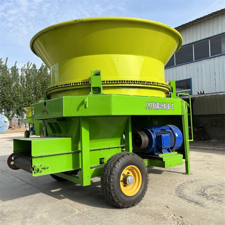 大型圆盘式铡草机转筒式草捆旋转揉丝机130型牧草秸秆粉碎机