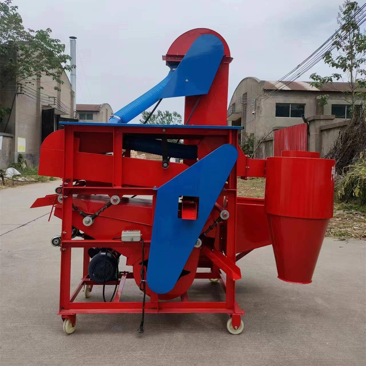 小麦选种机全自动种子精选机小型粮食自动筛选去杂机